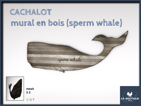 Second Life Marketplace - LB - cachalot (sperm whale)